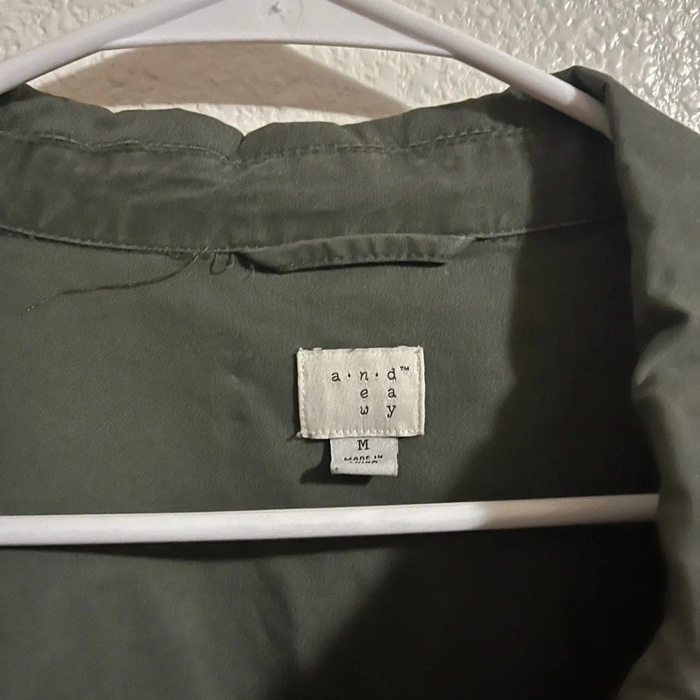 a new day Olive Utility Jacket - Picture 3 of 9